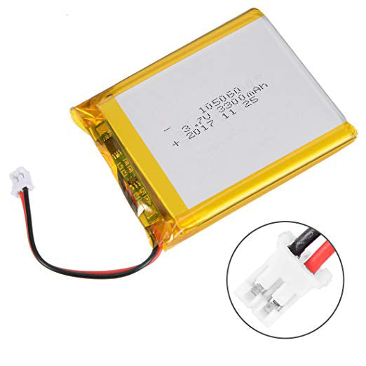 105060 3500mAh with KC62133, CB, UN38.3, BIS, UL1642 & CE | 3.7V LiPo Lithium Ion Battery