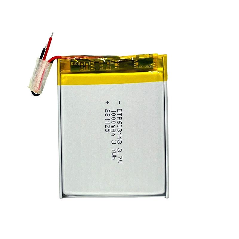 603442 850mAh with UN38.3, IEC62133, CB, CE, RoHS | 3.7V LiPo Lithium Ion Battery