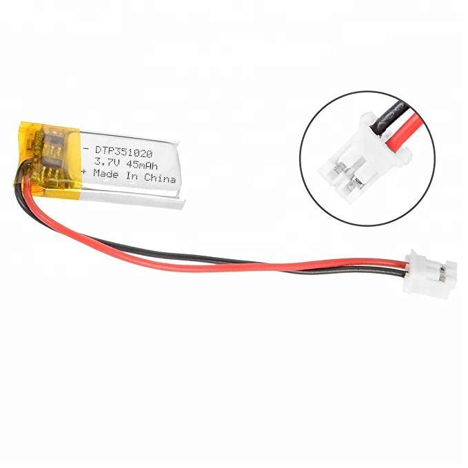 351020 45mAh | 3.7V LiPo Lithium Ion Battery