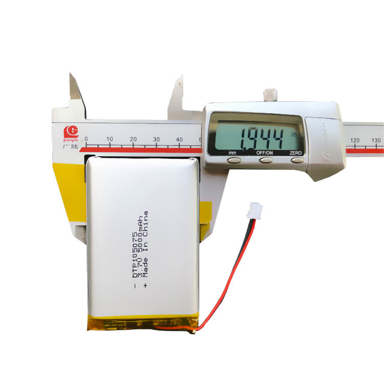 105075 5000mAh with KC62133, CE & RoHS | 3.7V LiPo Lithium Ion Battery