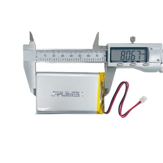 105080 5000mAh with UL1642, UN38.3, PSE, CE & RoHS | 3.7V LiPo Lithium Ion Battery