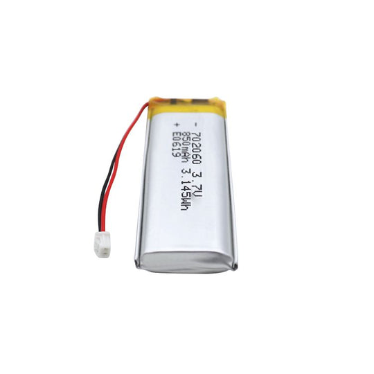 702060 850mAh | 3.7V LiPo Lithium Ion Battery