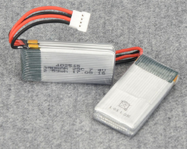 402545-2S 350mAh | 7.4V 25C High Rate Lithium Battery