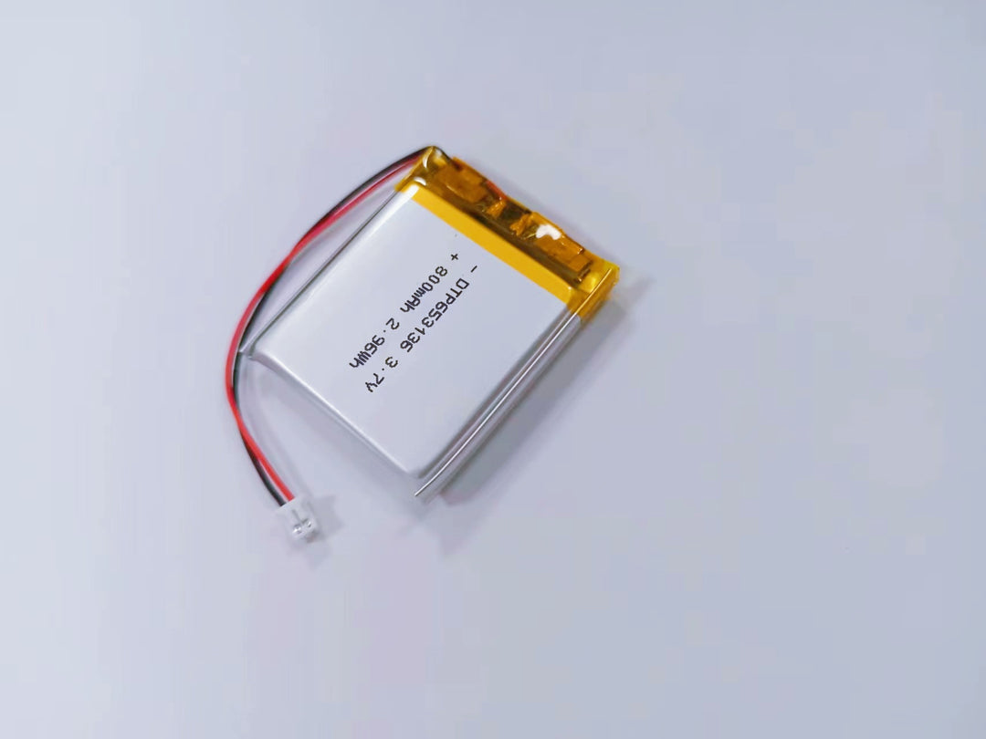 653136 800mAh with KC62133, CE & RoHS | 3.7V LiPo Lithium Ion Battery