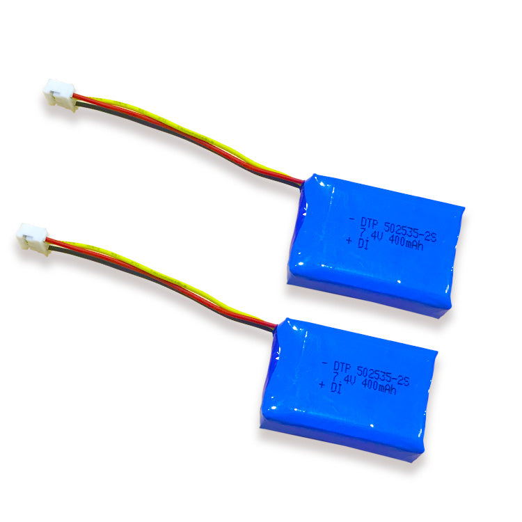 7.4V Lithium Battery Pack 502535-2S 400mah