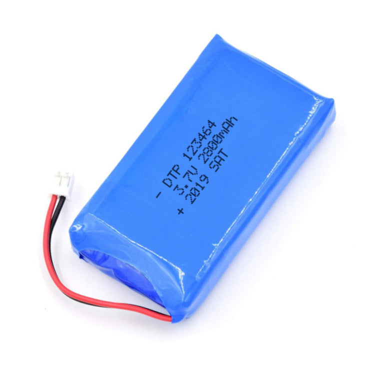 123464 2800mAh | 3.7V LiPo Lithium Ion Battery
