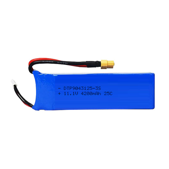 9043125-3S 4200mAh | 11.1V 25C High Rate Lithium Battery