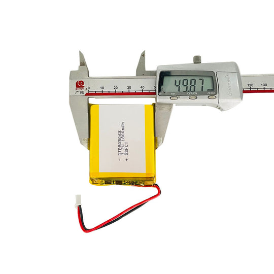 505068 1800mAh | 3.7V LiPo Lithium Ion Battery