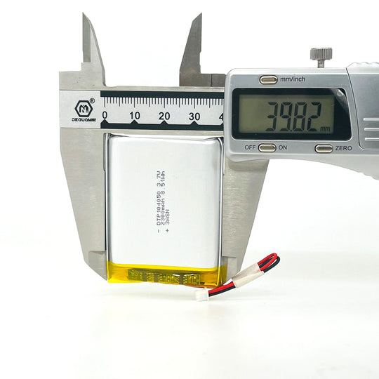 104050 2300mAh with | 3.7V LiPo Lithium Ion Battery