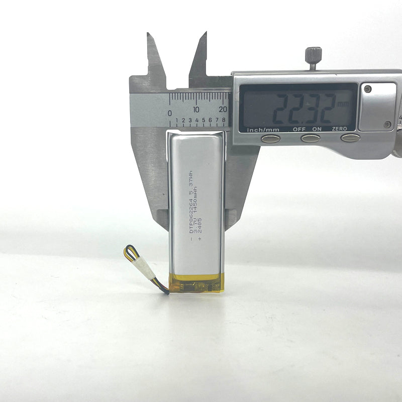 862264 1450mAh with CE | 3.7V LiPo Lithium Ion Battery