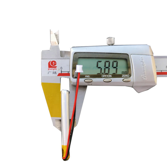 602045 500mAh with UN38.3, BIS & UL1642 | 3.7V LiPo Lithium Ion Battery