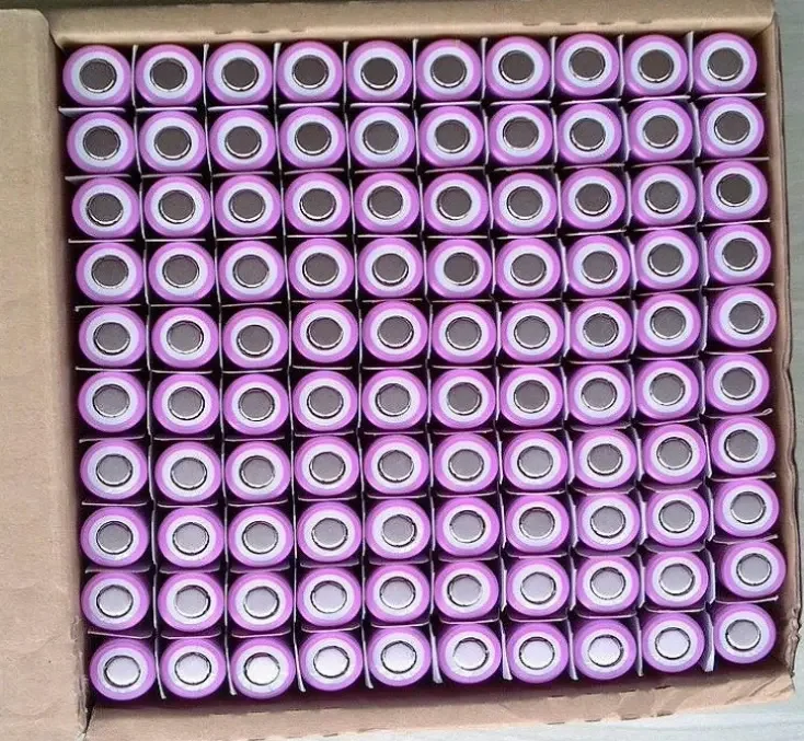 Cylindrical 18650 3.7V 3400mah Li-ion Battery (A-grade cell）