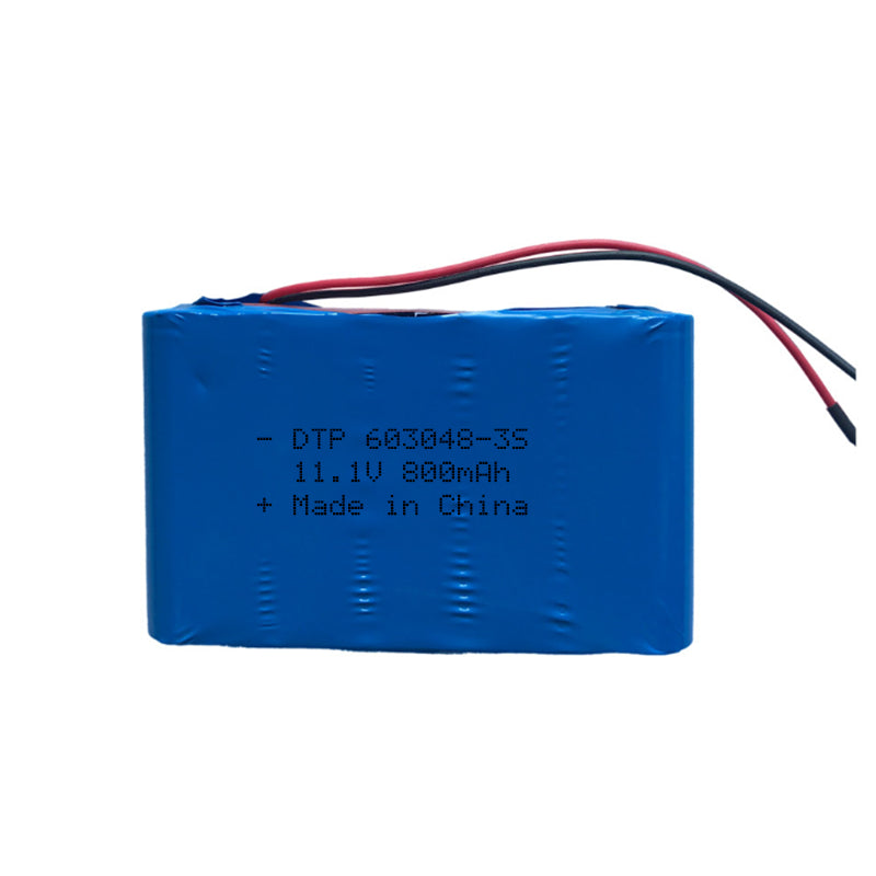11.1V Lithium Battery Pack 603048-3S 900mah