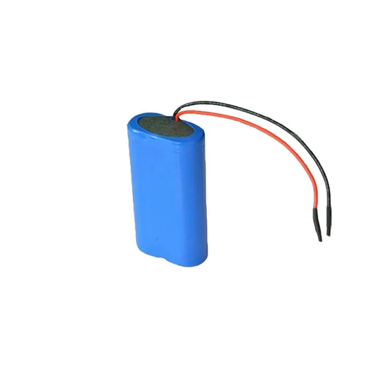 Cylindrical 18650-2S 7.2V  2000mah Li-ion Battery Pack (A-grade cell）