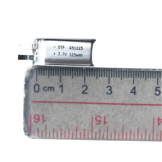 651225 145mAh | 3.7V LiPo Lithium Ion Battery