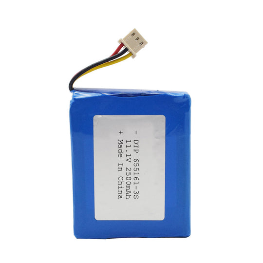 11.1V Lithium Battery Pack 655161-3S 2500mah