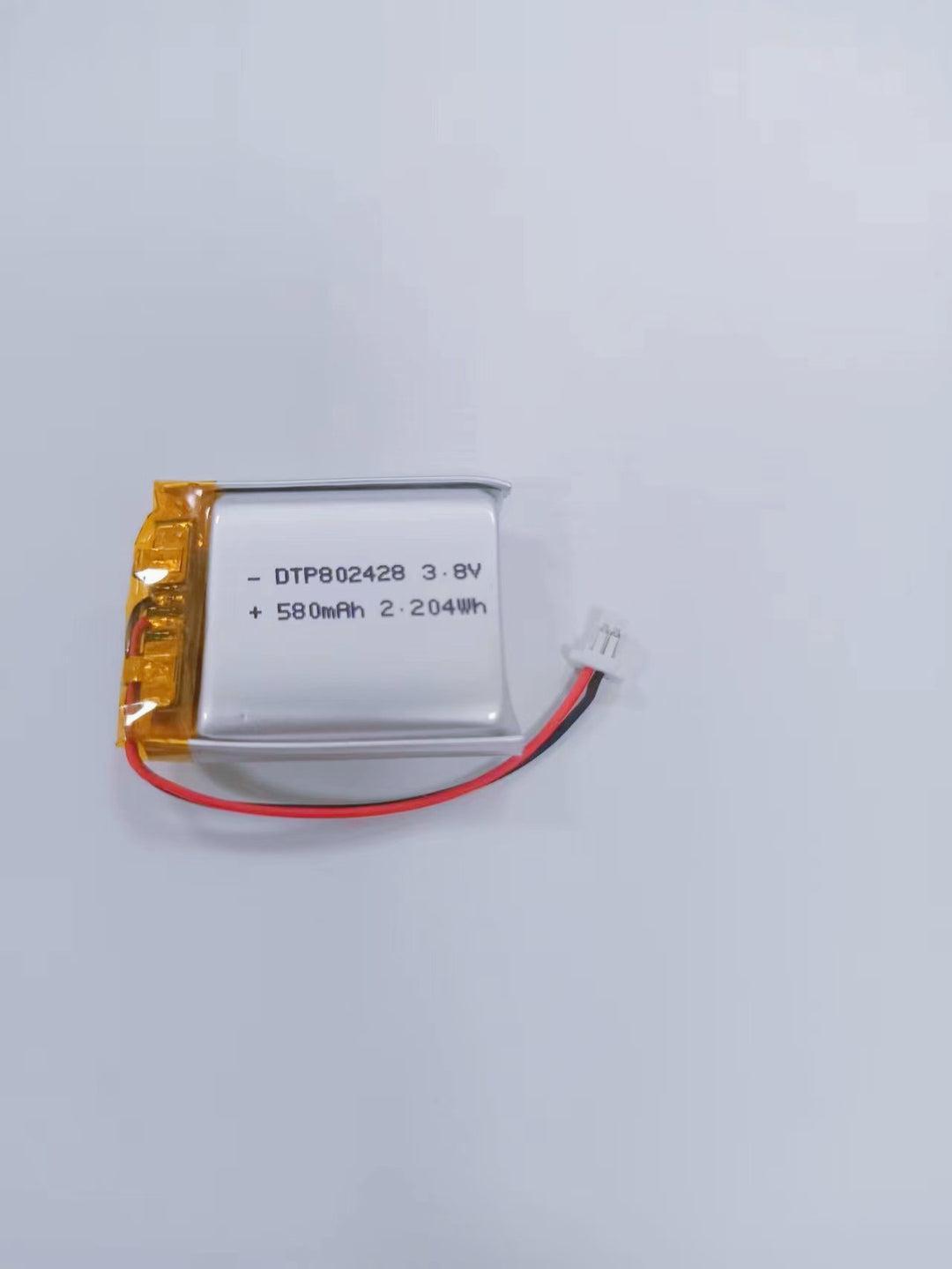 802428 580mAh with UN38.3, IEC62133 & PSE | 3.8V High-Voltage LiPo Lithium Ion Battery