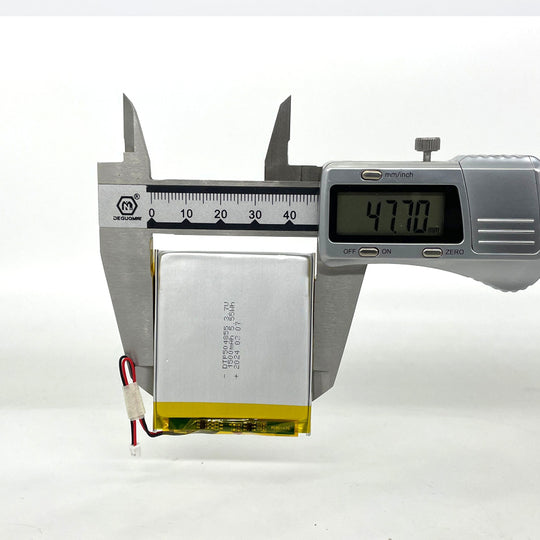 504855 1500mAh with KC62133 & CB | 3.7V LiPo Lithium Ion Battery