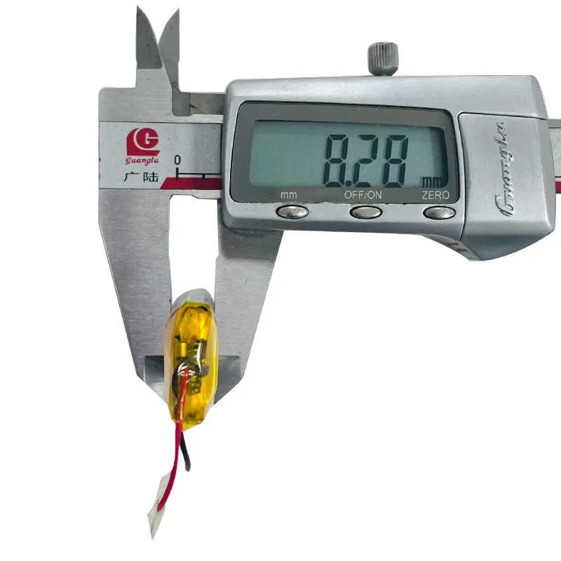 901840 650mAh 3.7V Lithium Ion Battery (A-grade cell）