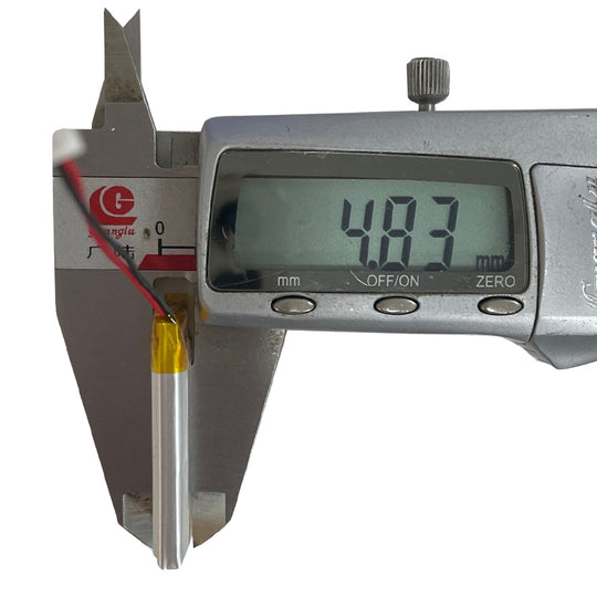 502033 320mAh with KC62133 & CE | 3.7V LiPo Lithium Ion Battery