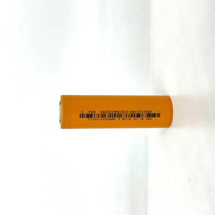 Cylindrical 21700 3.6V 5000mah Li-ion Battery (A-grade cell）