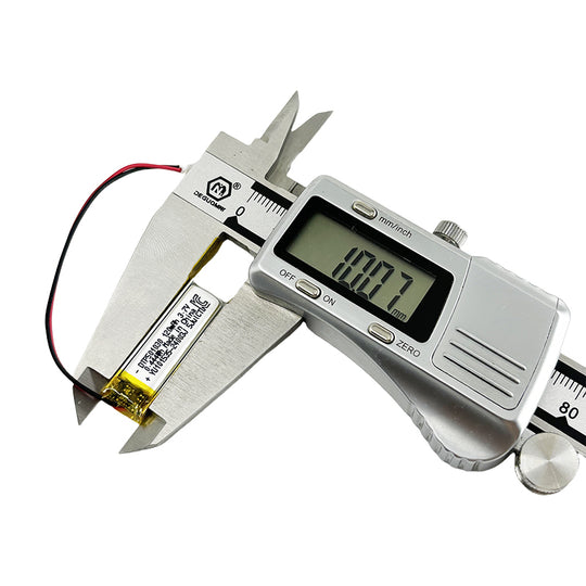 501030 120mAh | 3.7V LiPo Lithium Ion Battery