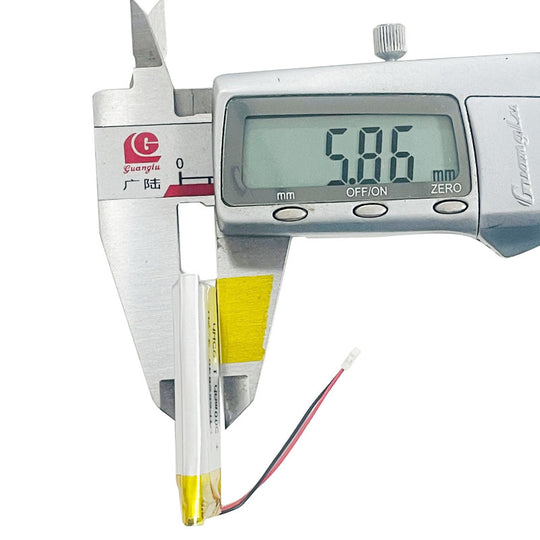 602040 450mAh with KC62133, BIS & RoHS | 3.7V LiPo Lithium Ion Battery