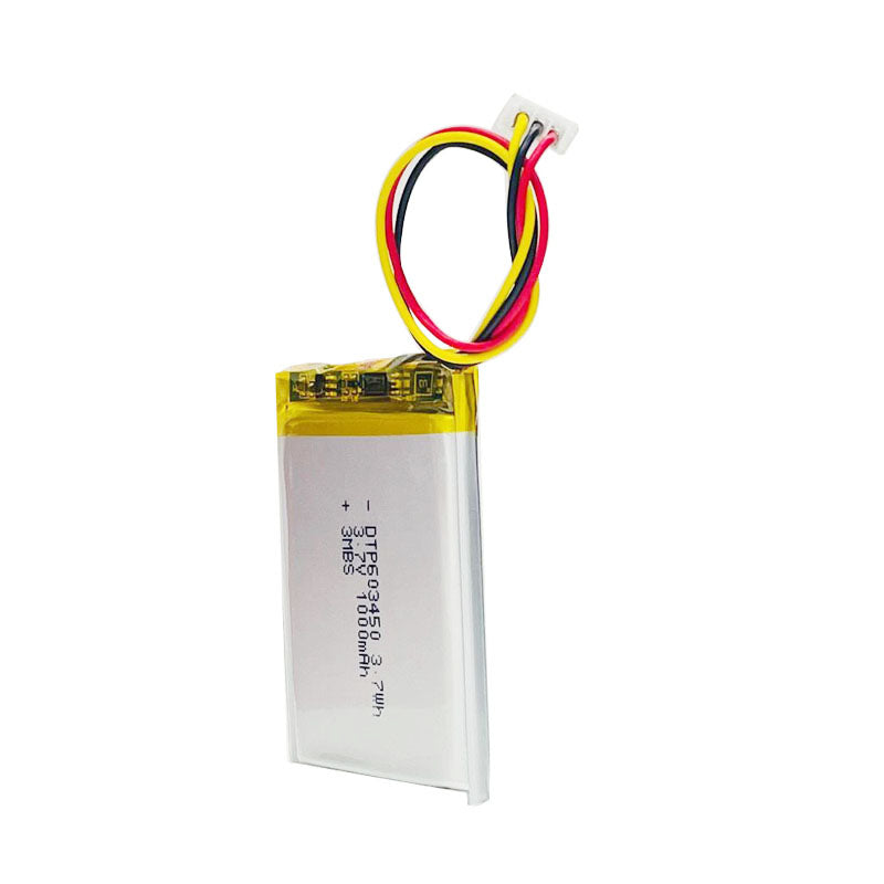 603450 1000mAh with KC62133, UN38.3, CB, UL1642, CE & RoHS | 3.7V LiPo Lithium Ion Battery