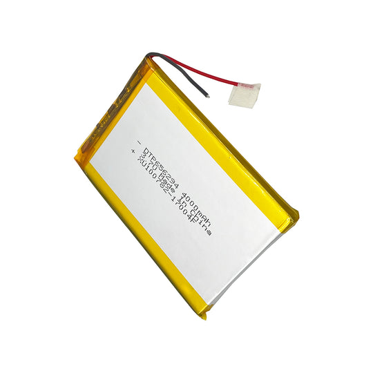 656294 4000mAh with KC62133, UL1642 & UN38.3 | 3.7V LiPo Lithium Ion Battery