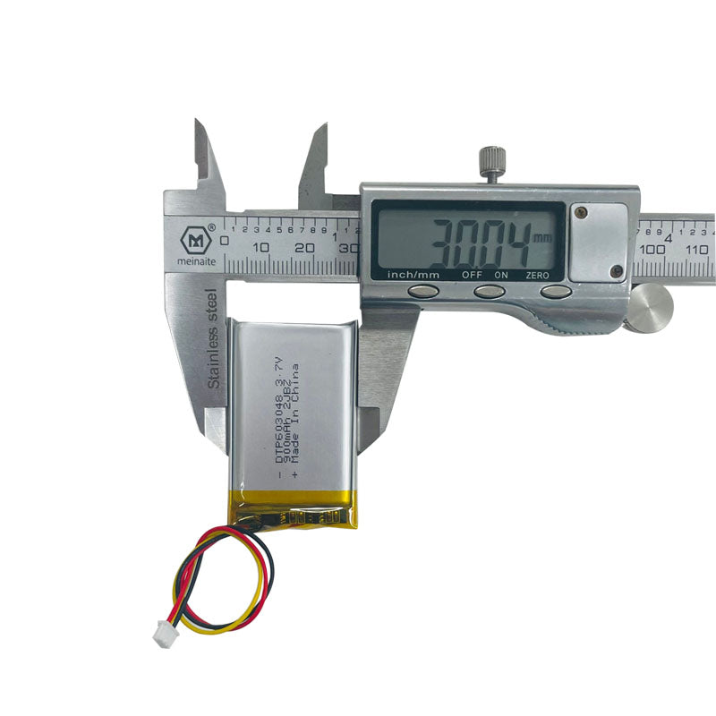 603048 900mAh with KC62133, IEC62133, BIS, CE & RoHS | 3.7V LiPo Lithium Ion Battery