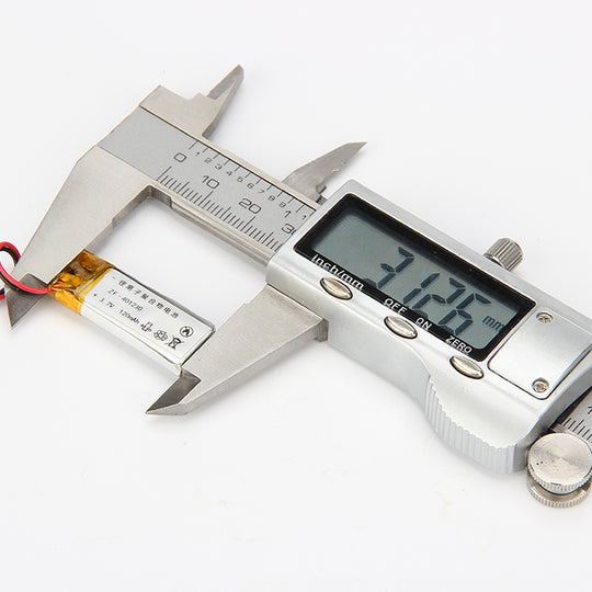 401230 110mAh with KC62133 | 3.7V LiPo Lithium Ion Battery