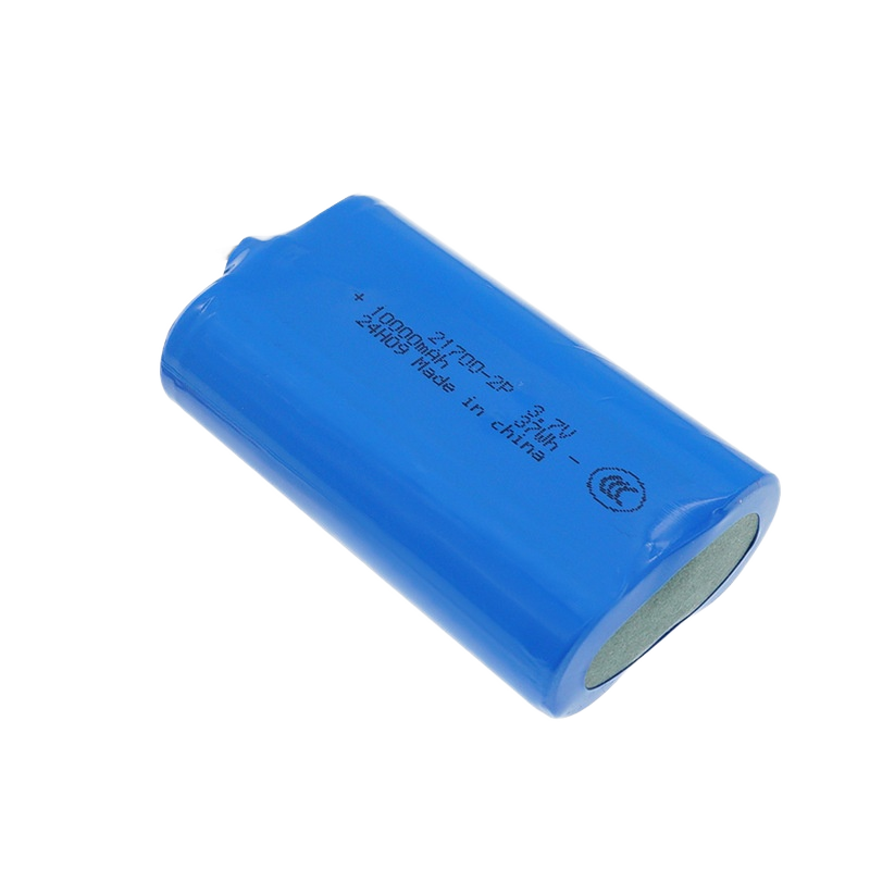 Cylindrical 21700-2P 3.7V 10000mah Li-ion Battery Pack (A-grade cell）
