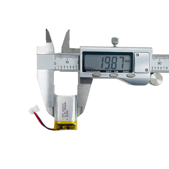 802030 400mAh with UN38.3, UL1642 & RoHS | 3.7V LiPo Lithium Ion Battery