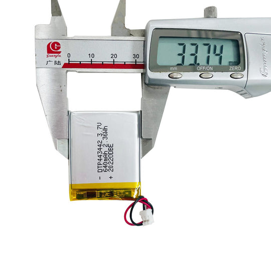 443442 640mAh with CE & RoHS | 3.7V LiPo Lithium Ion Battery