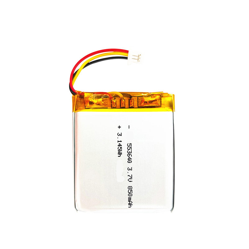553640 850mAh with KC62133 | 3.7V LiPo Lithium Ion Battery