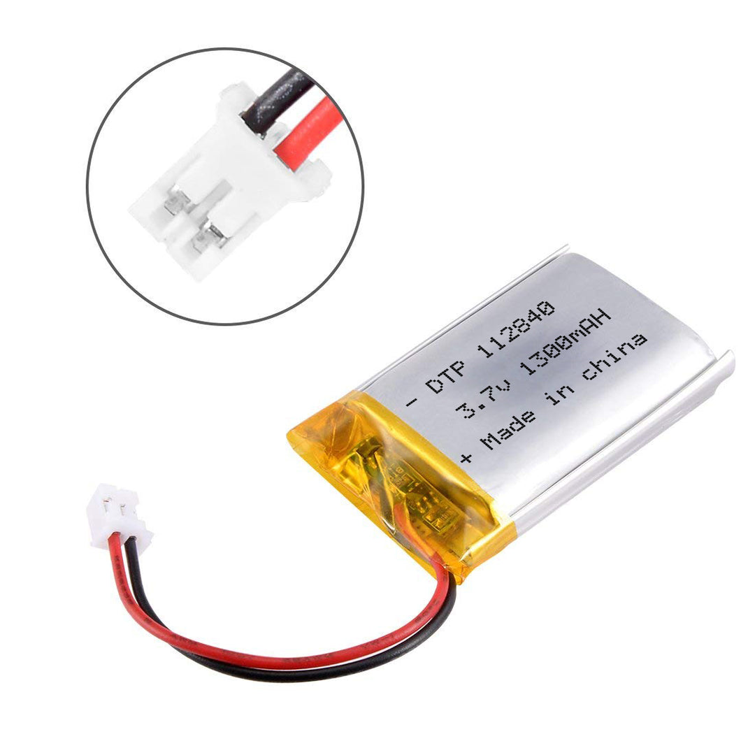 112840 1300mAh | 3.7V LiPo Lithium Ion Battery