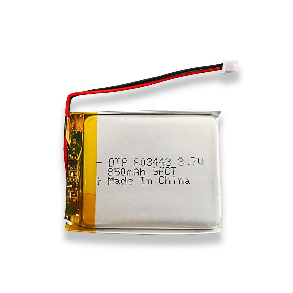 603442 850mAh with UN38.3, IEC62133, CB, CE, RoHS | 3.7V LiPo Lithium Ion Battery