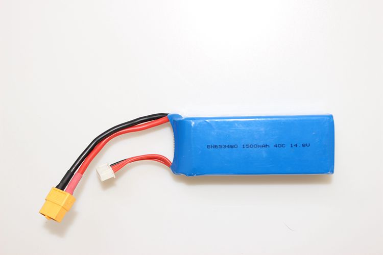 14.8V Lithium Battery Pack 653480-4S 1500mah