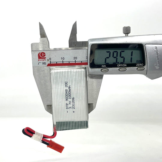 903048 1000mAh | 3.7V 20C High Rate Lithium Battery
