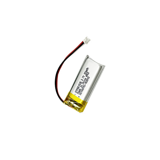 661535 350mAh with KC62133 | 3.7V LiPo Lithium Ion Battery