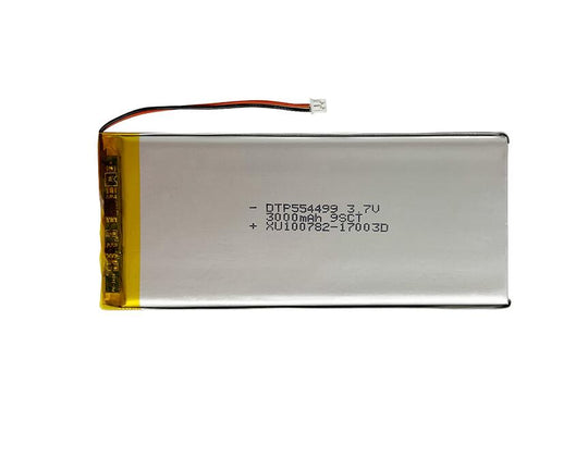 554499 3000mAh with KC62133 & RoHS | 3.7V LiPo Lithium Ion Battery