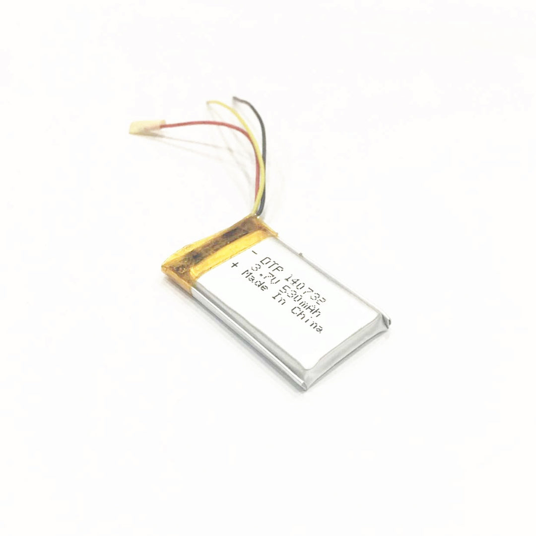 140732 530mAh with UN38.3, UL1642, CB, KC62133, CE, RoHS, MSDS/SDS| 3.7V LiPo Lithium Ion Battery