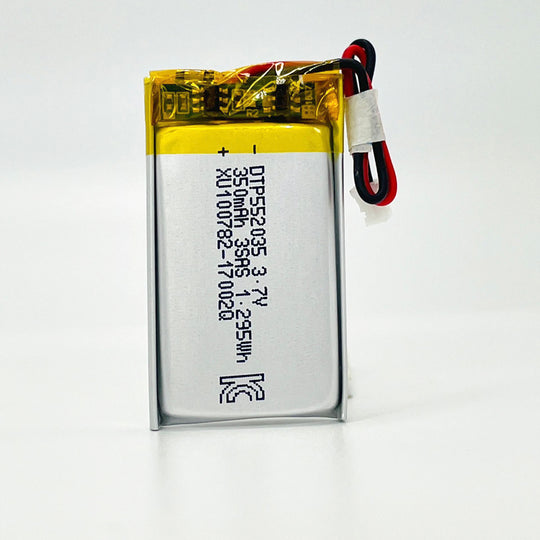 552035 350mAh with KC62133, IEC62133, BIS, CE & RoHS | 3.7V LiPo Lithium Ion Battery