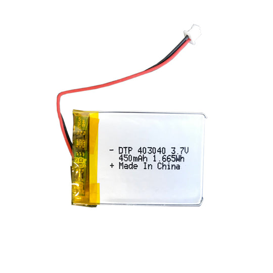 403040 450mAh with KC62133 & BIS | 3.7V LiPo Lithium Ion Battery