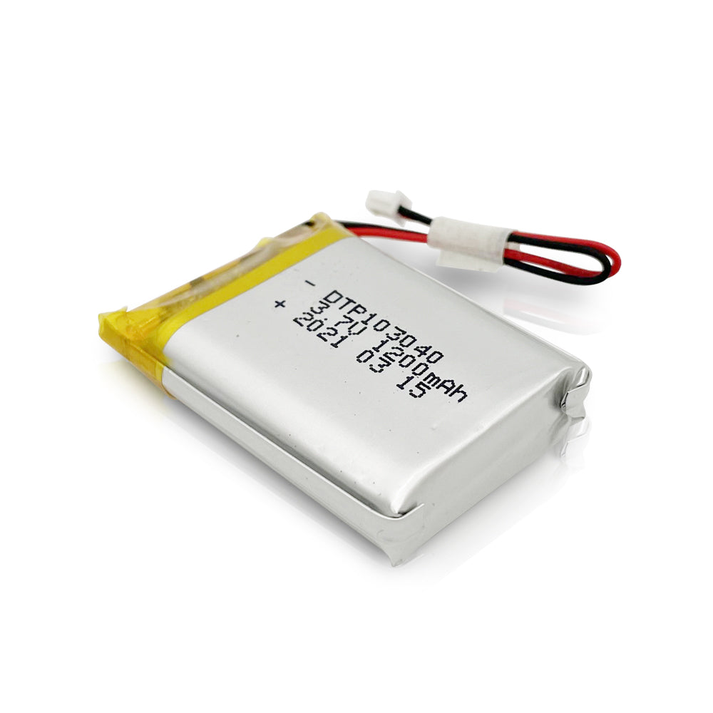 103040-2C 1200mAh | 3.7V High Rate LiPo Lithium Ion Battery