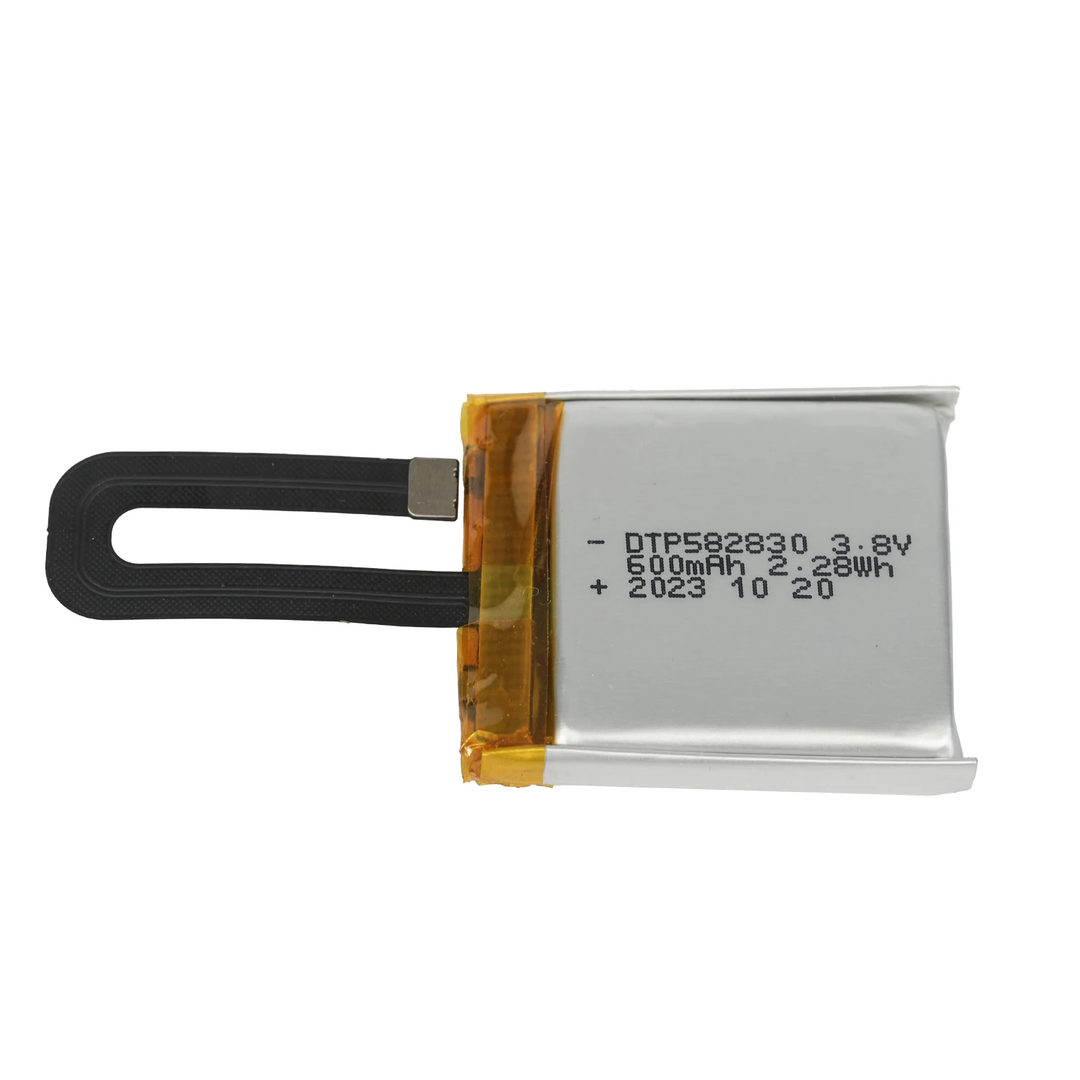 582830 600mAh | 3.7V LiPo Lithium Ion Battery
