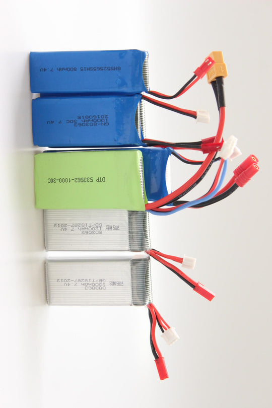 7.4V Lithium Battery Pack 102487-2S 2500mah