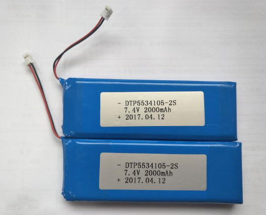 7.4V Lithium Battery Pack 5534105-2S 2000mah