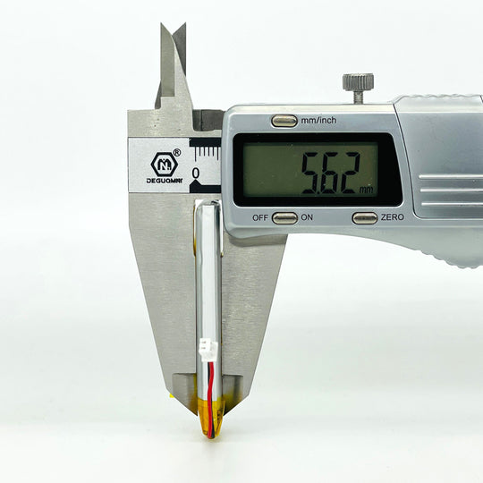 551659 420mAh with KC62133, UN38.3, UL1642, CE & RoHS | 3.7V LiPo Lithium Ion Battery