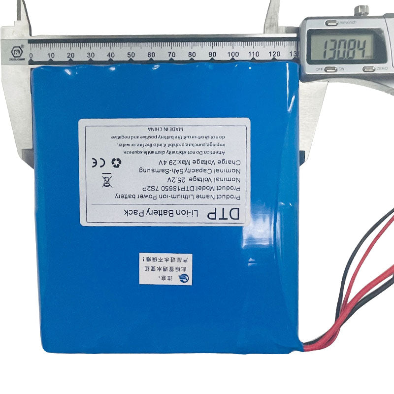 Cylindrical 18650-7S2P 25.2V 5000mah Li-ion Battery Pack (A-grade cell）